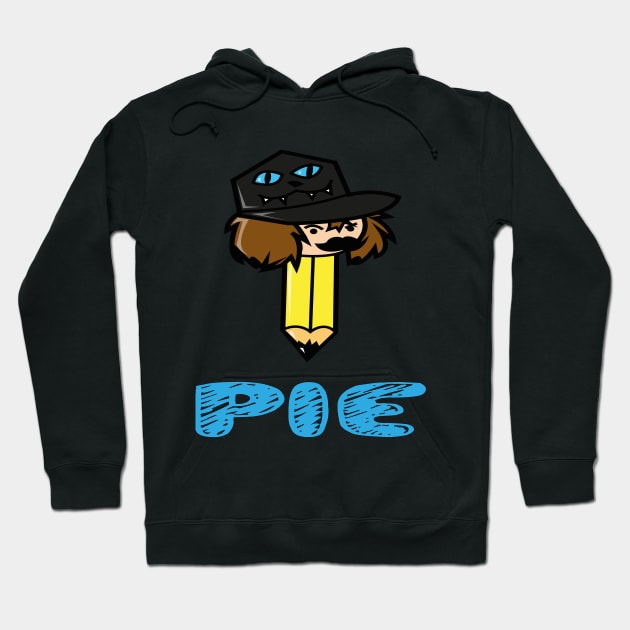 Pencil Pie-lord Hoodie by ThePieLord